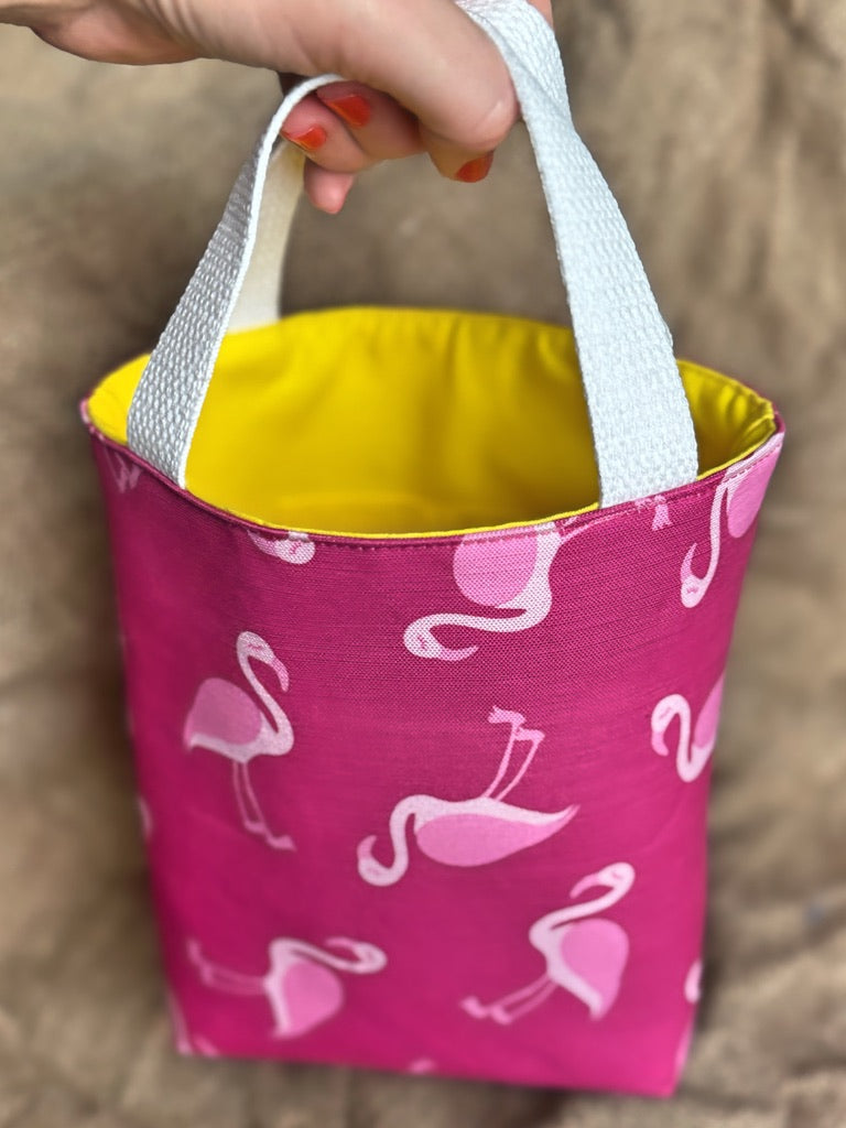 Mini Pink Flamingo Tote Conch Couture