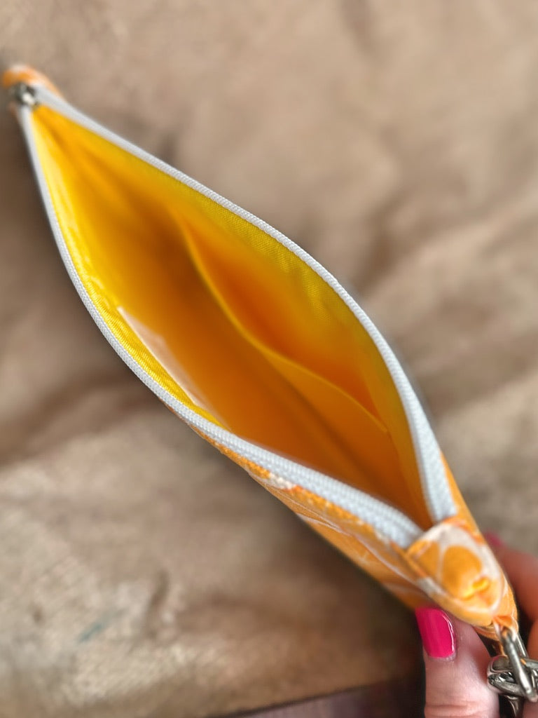 Orange Slice Wristlet Conch Couture