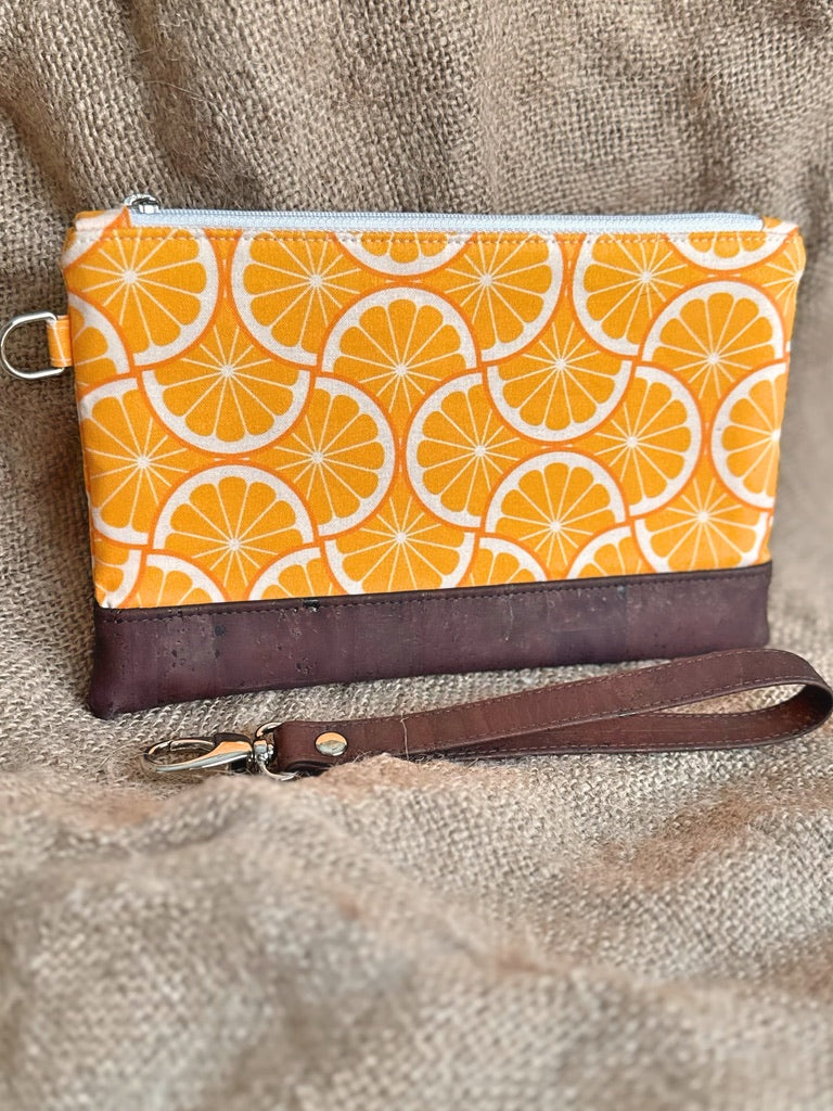 Orange Slice Wristlet Conch Couture