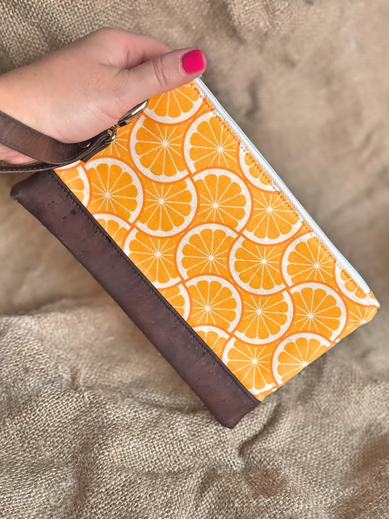 Orange Slice Wristlet Conch Couture