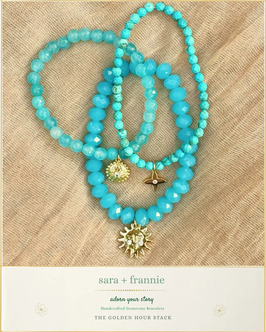 The Golden Hour Stack sara & frannie jewelry