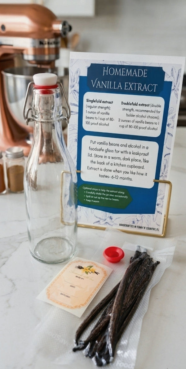 Vanilla Extract DIY Kit