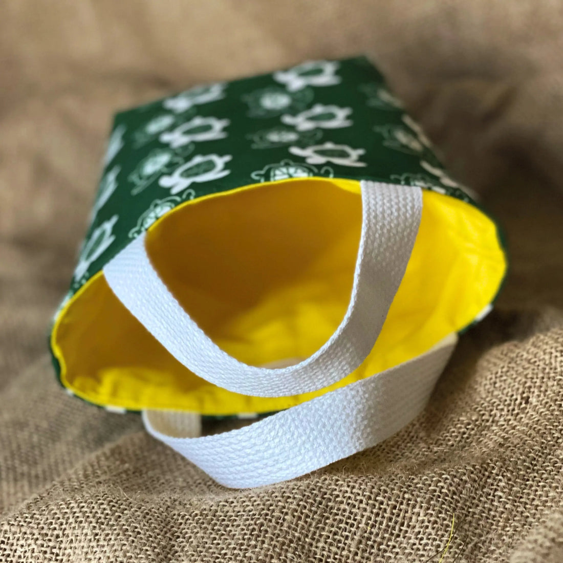 Mini Green Sea Turtle Tote Conch Couture