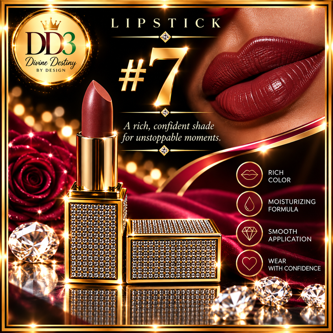 Divine Destiny Lipstick - #7