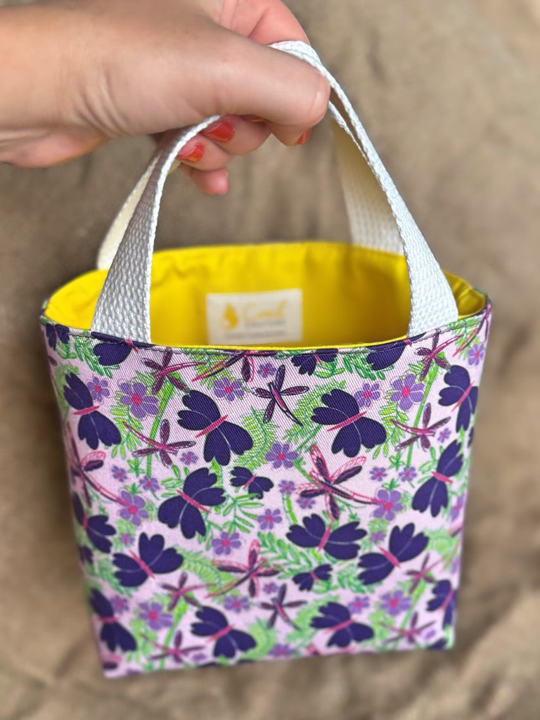 Mini Purple Butterflies Tote Conch Couture
