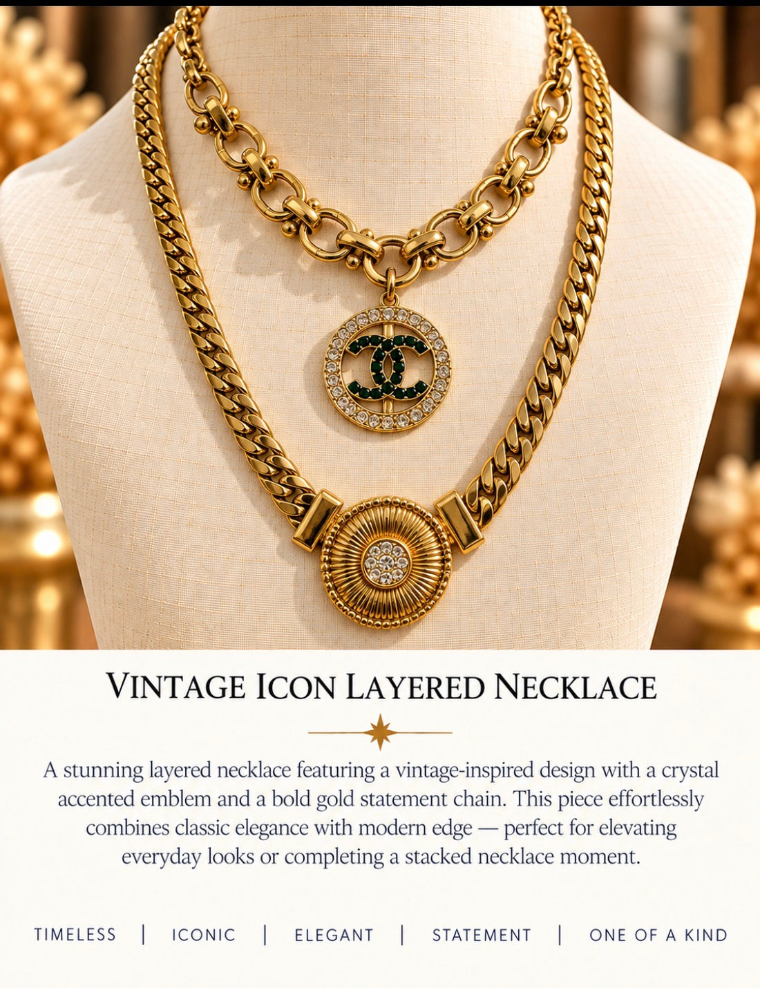 Vintage Icon Layered Duo
