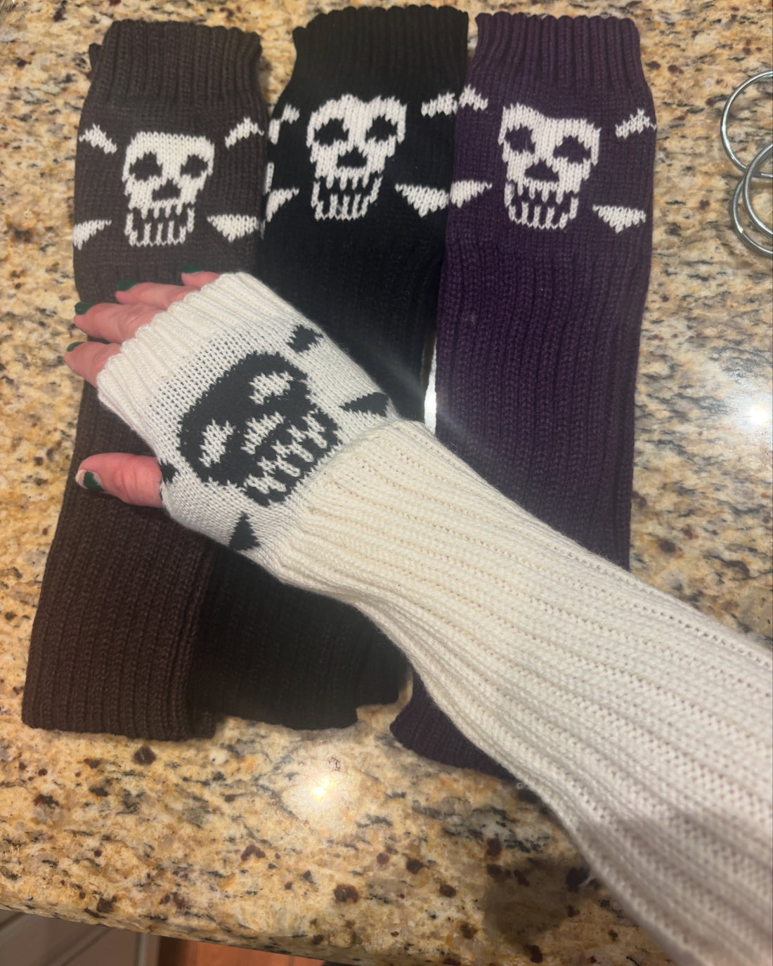 Fingerless Sweater Gloves