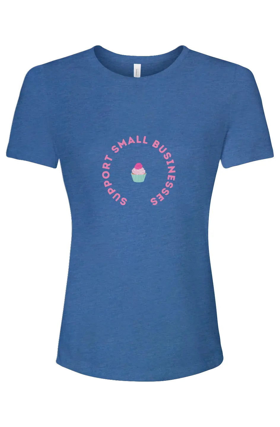 Support Small Businesses Cupcake Tee