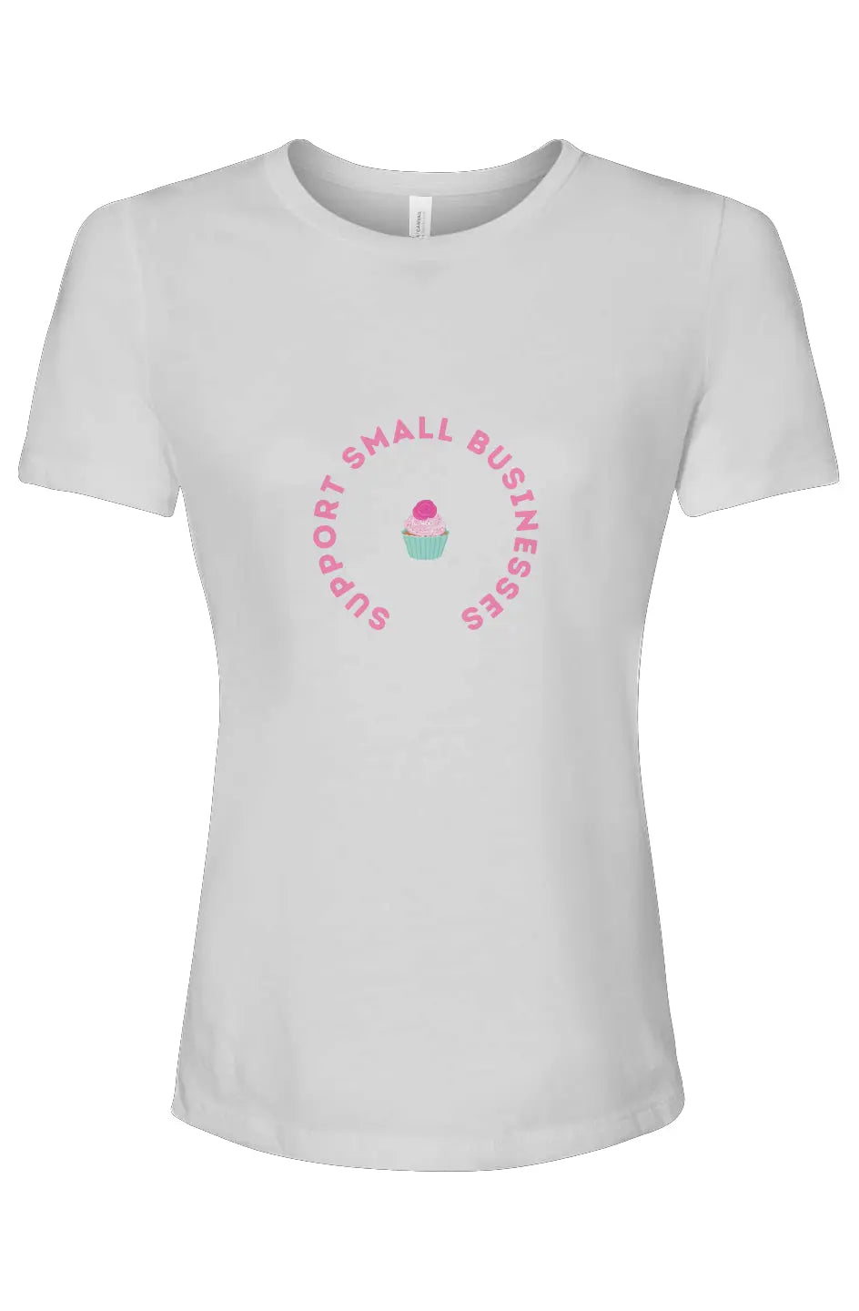 Support Small Businesses Cupcake Tee