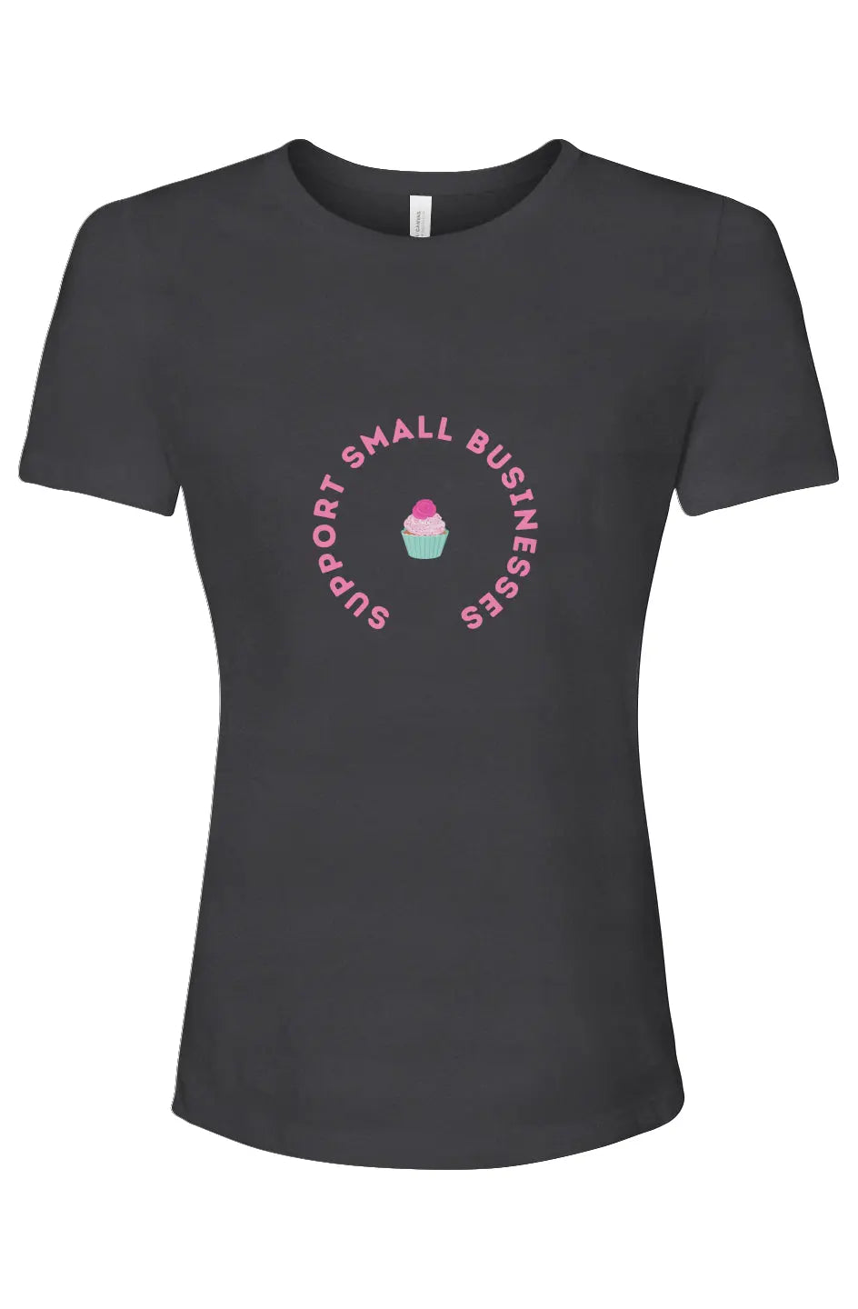 Support Small Businesses Cupcake Tee