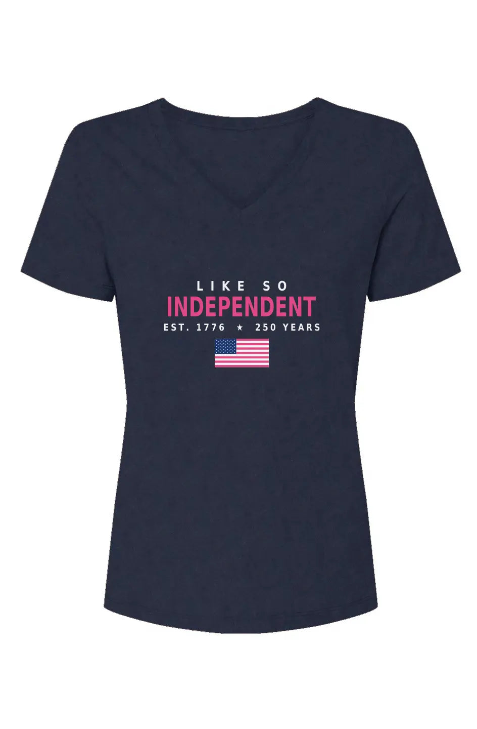 Like So Independent V-Neck Tee
