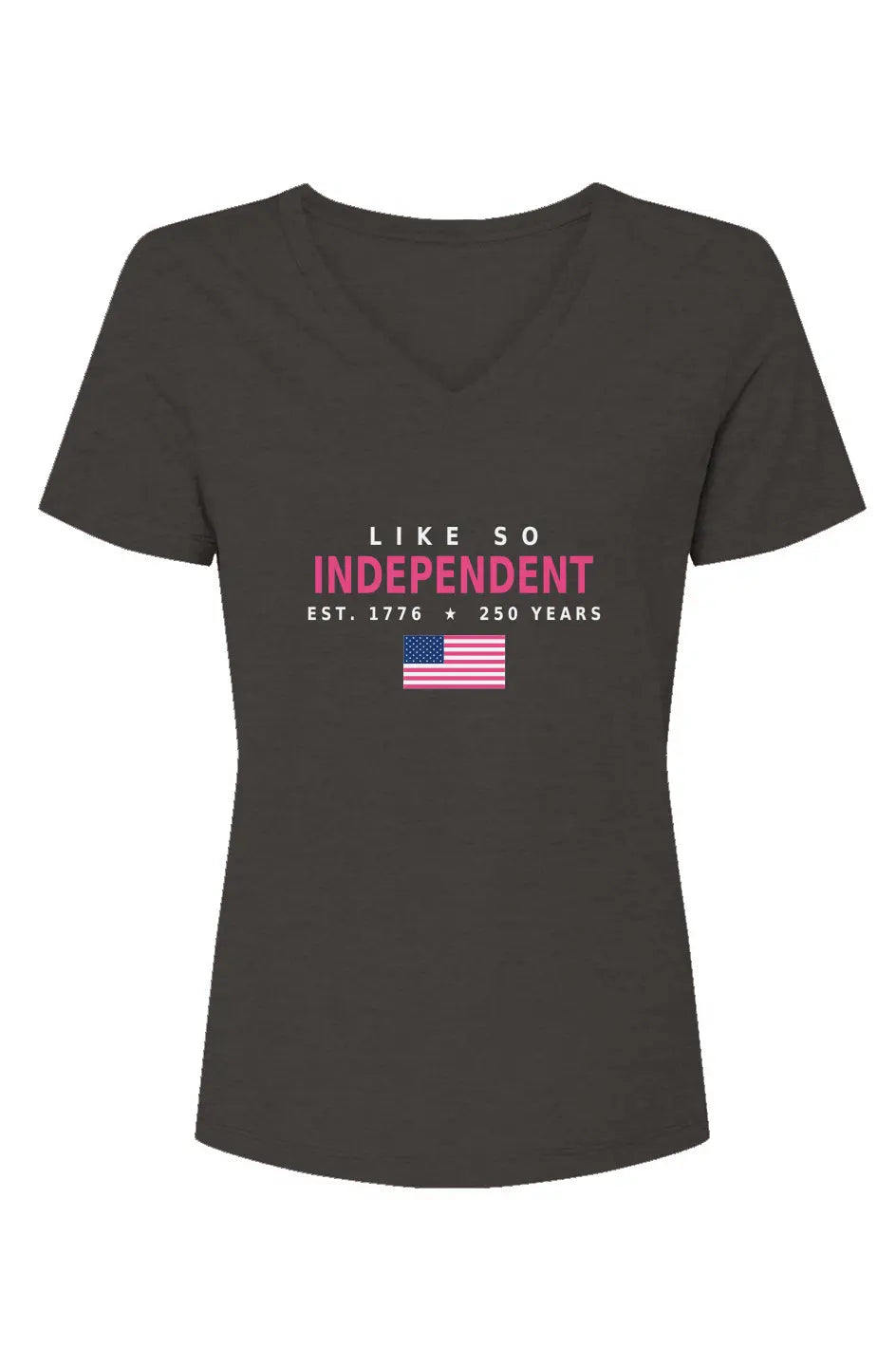 Like So Independent V-Neck Tee