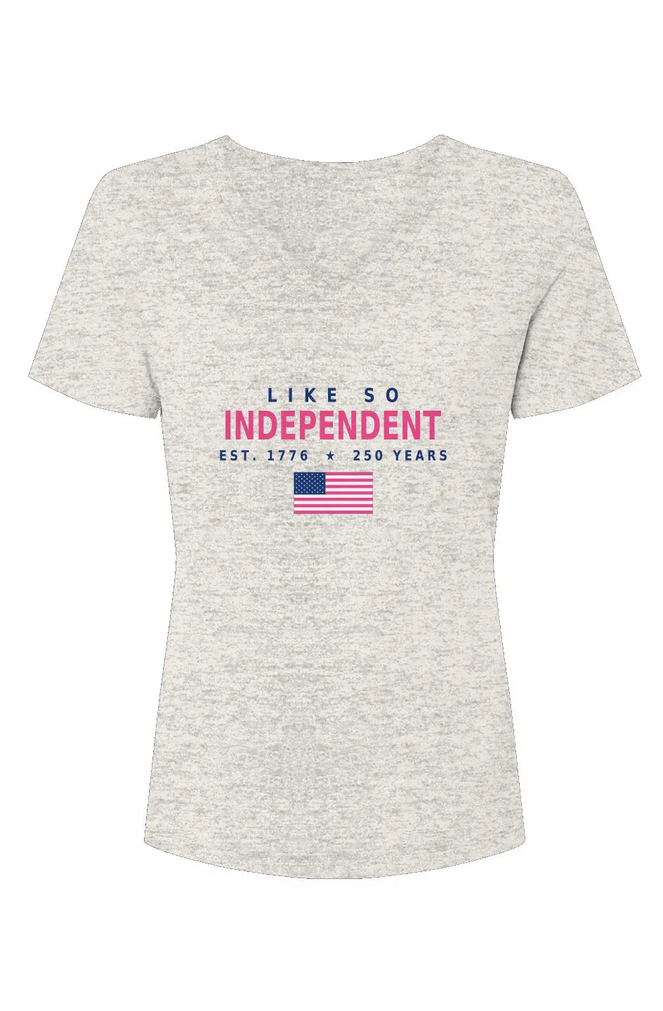Like So Independent V-Neck Tee