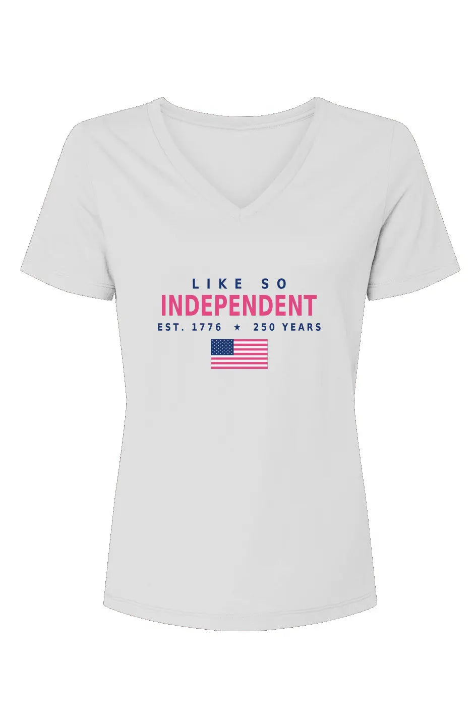 Like So Independent V-Neck Tee
