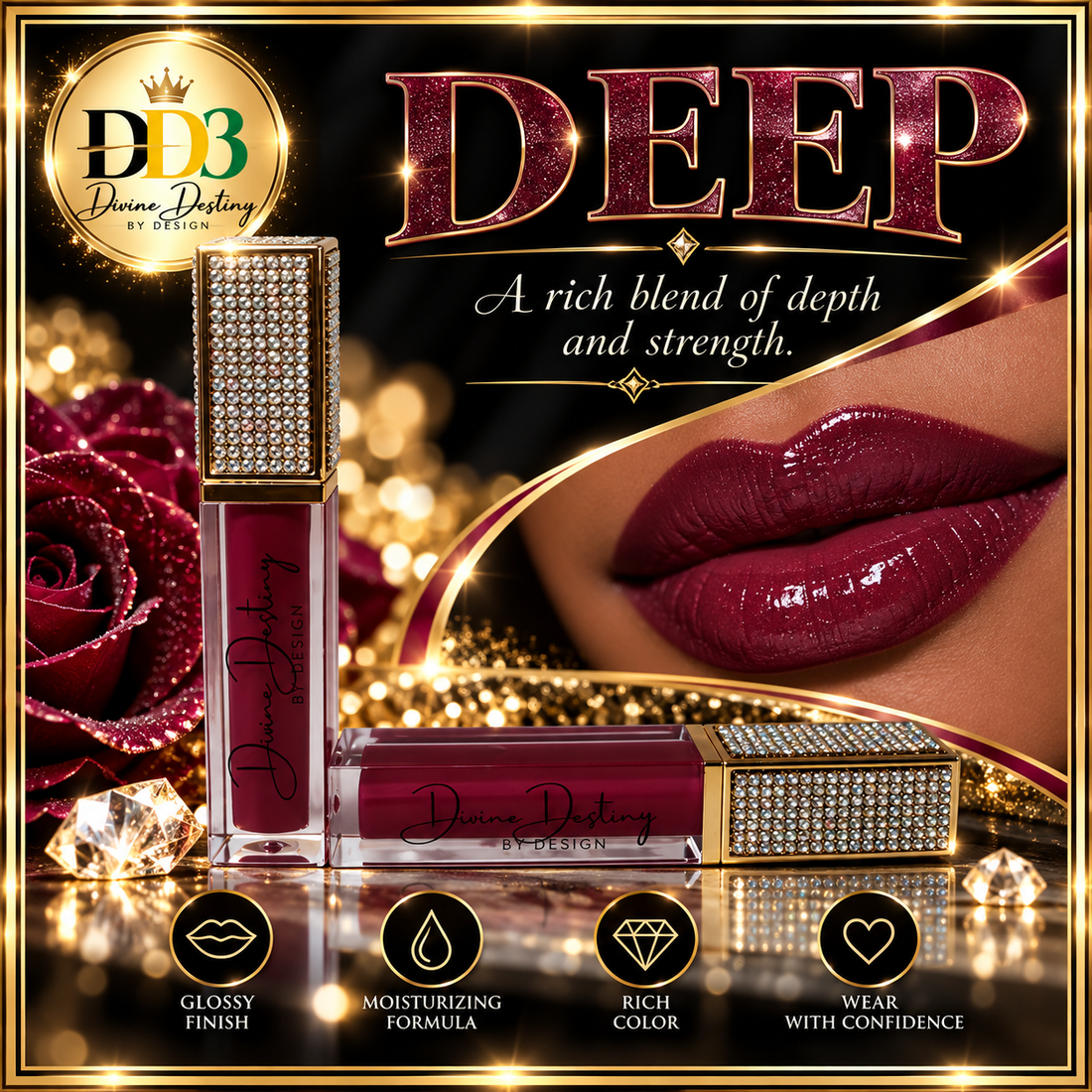 Divine Destiny Lip gloss - Deep