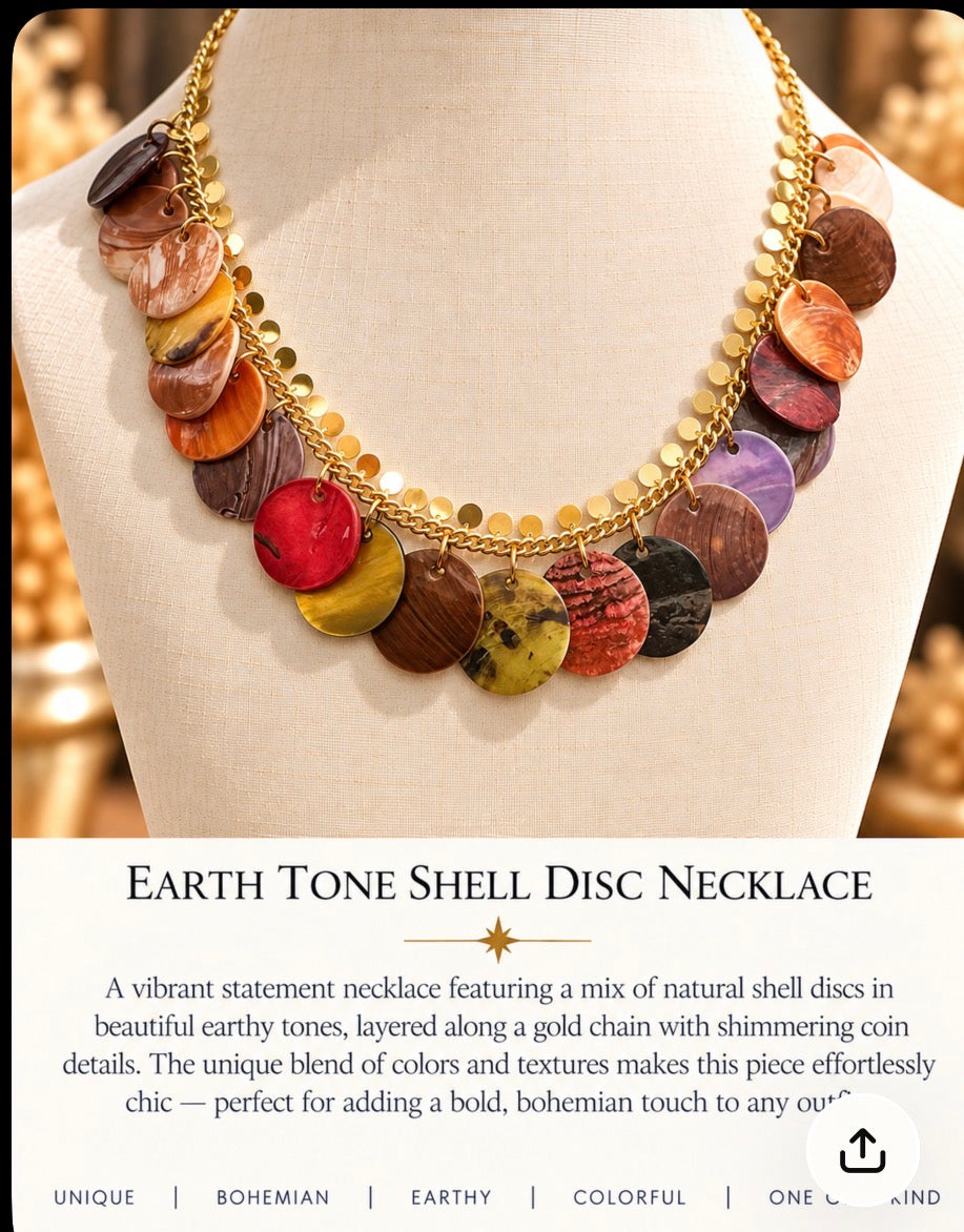 Earth Tone Shell Disc