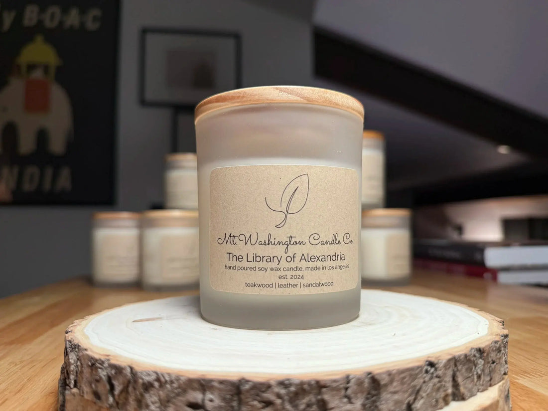 The Library of Alexandria Mt. Washington Candle Co.