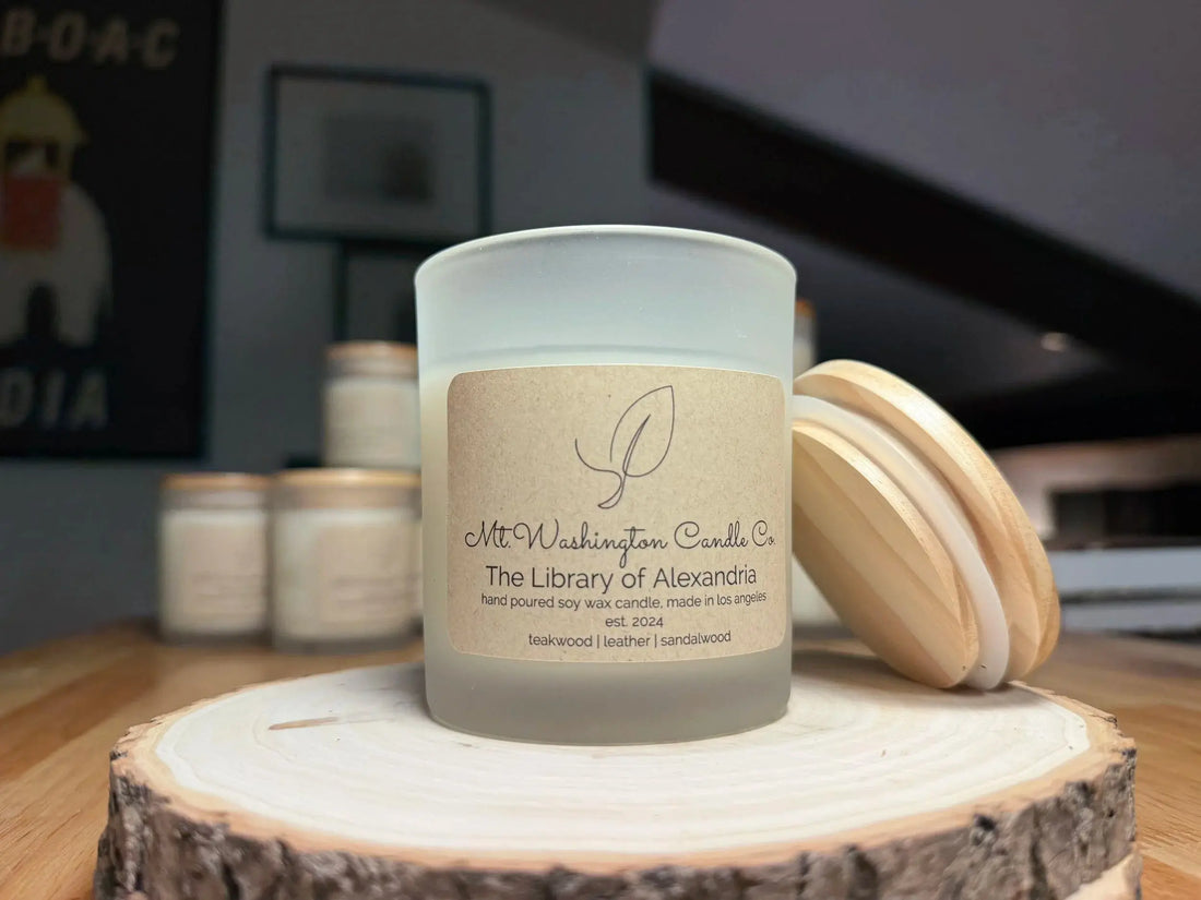 The Library of Alexandria Mt. Washington Candle Co.