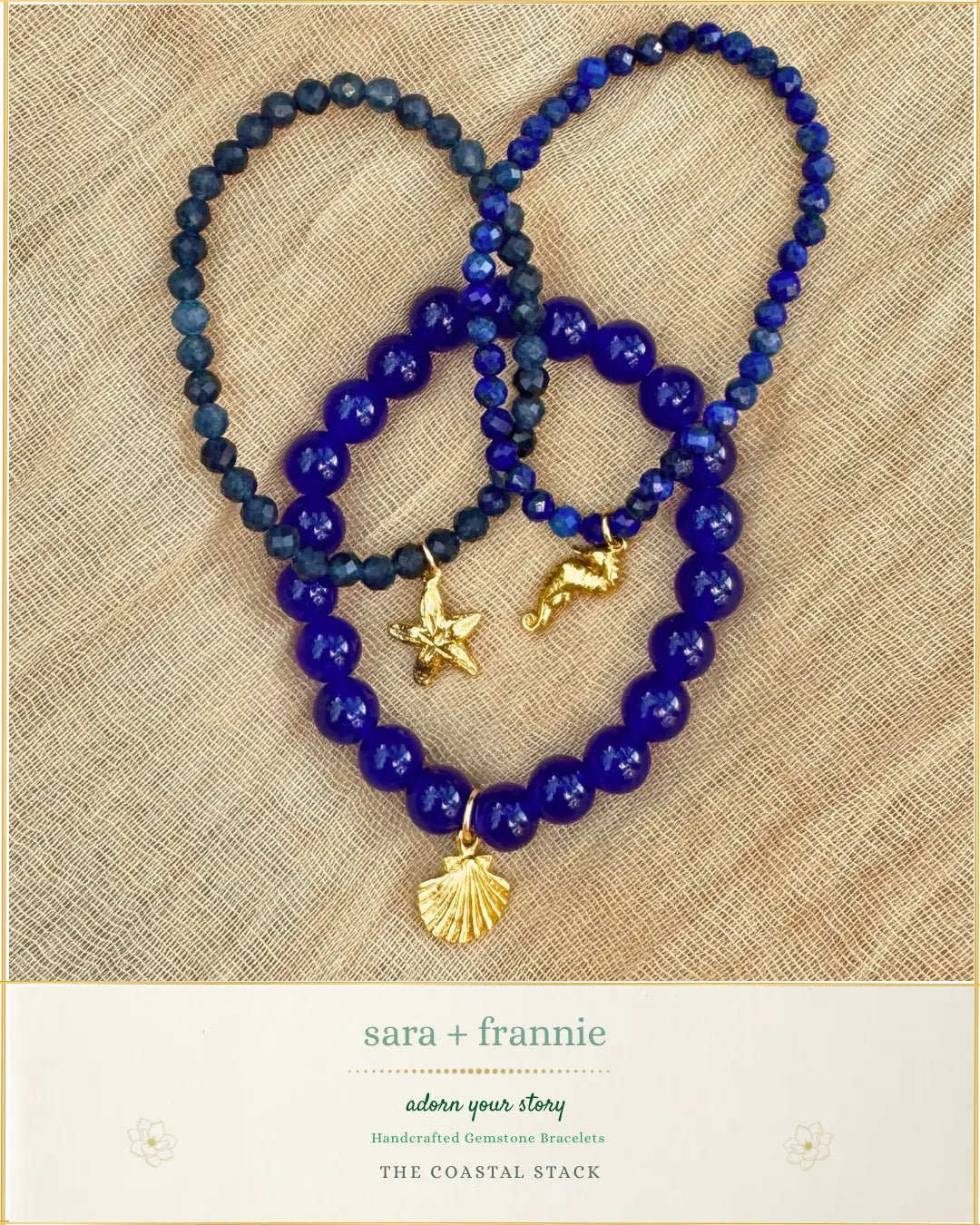 The Coastal Stack sara & frannie jewelry