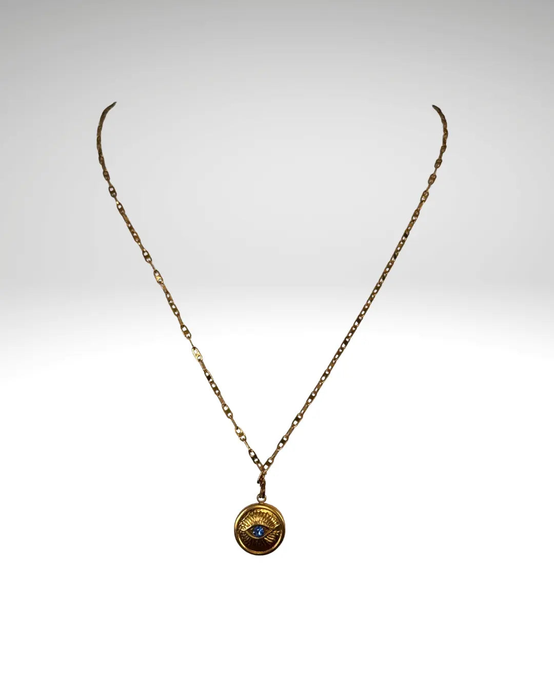 Eye Gold Necklace