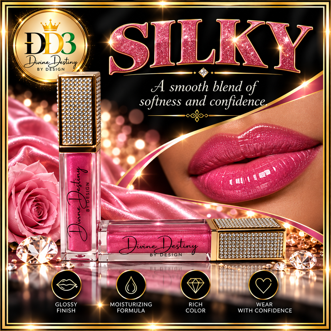 Divine Destiny Lip gloss - Silky