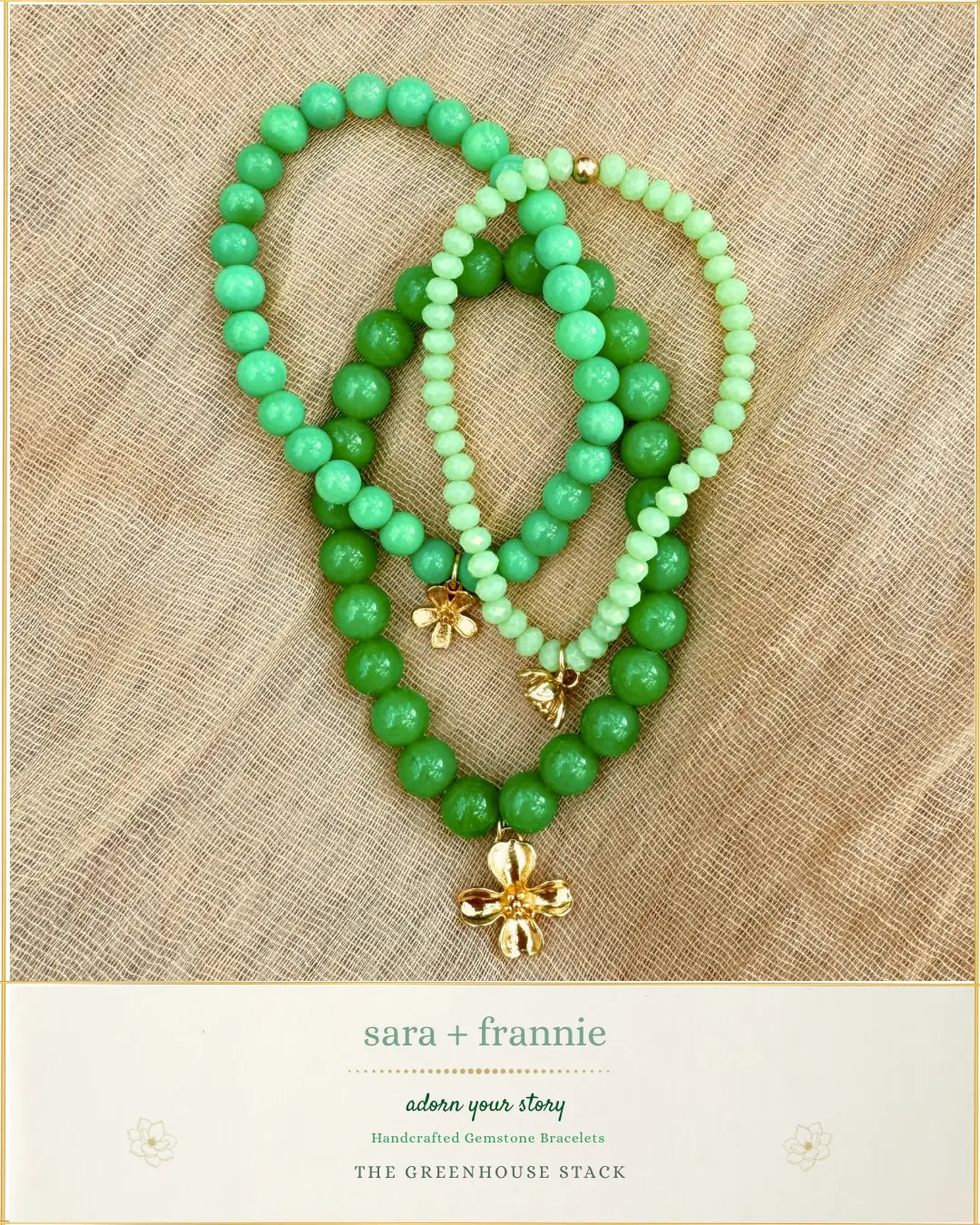 The Greenhouse Stack sara & frannie jewelry