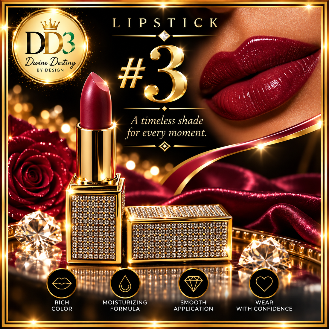 Divine Destiny Lipstick - #3